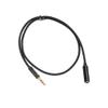 Healifty Earphone Extension Cord 3.5mm 0.5 Meter Male-to-Female Headphone Extension Line Stereo Audio Cable for Speaker Cellphone Computer (Black) Headphone Cases view 1