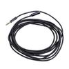 Cord Microphone Headphone Mic 3.5mm 3 Meter Male-to-Female Headphone Extension Line Stereo Audio Cable for Speaker Cellphone Computer (Black) Microphone Cable Extension Headset view 2