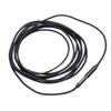 Cord Microphone Headphone Mic 3.5mm 3 Meter Male-to-Female Headphone Extension Line Stereo Audio Cable for Speaker Cellphone Computer (Black) Microphone Cable Extension Headset view 3