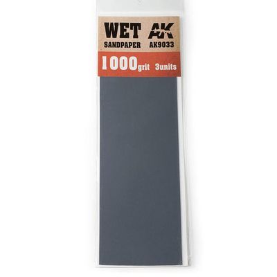 AK-Interactive Sandpaper 1000 Grit (Wet)