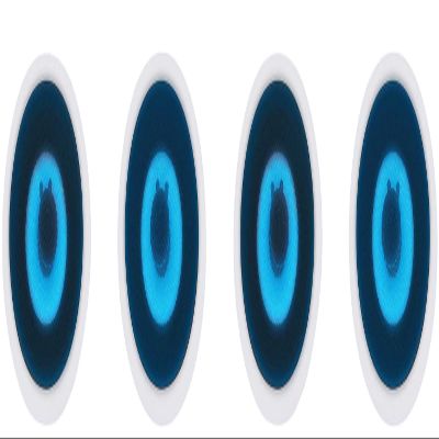 Rockville 4 HC65B-LED 6.5" 500 Watt in-Ceiling Home Theater Speakers w/Blue LED