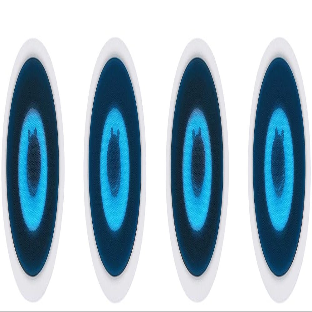 Rockville 4 HC65B-LED 6.5" 500 Watt in-Ceiling Home Theater Speakers w/Blue LED