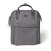 Baggallini Soho Backpack - Travel Laptop Backpack for Women - Lightweight Water-Resistant Luggage Bag, Smoke/Faux Python view 1