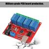 Diyeeni 4-Channel 12V USB Control Switch Relay Module, Relay Board Switch Controller, PC Relay Module Expansion Board, Relay Board for Automation view 4
