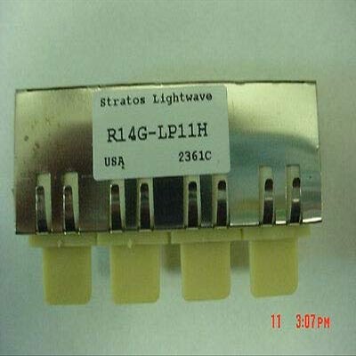 STRATOS LIGHWAVE R14G-LP11H Fiber Optic transceiver Module New Item Quantity-1