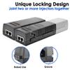 60W Gigabit PoE++ Injector - 10/100/1000Mbps, RJ45 Shielded, IEEE 802.3af/at/BT Compliant, PoE Switch Powerline Network Adapter for High Power Ethernet Devices, Up to 328ft view 4