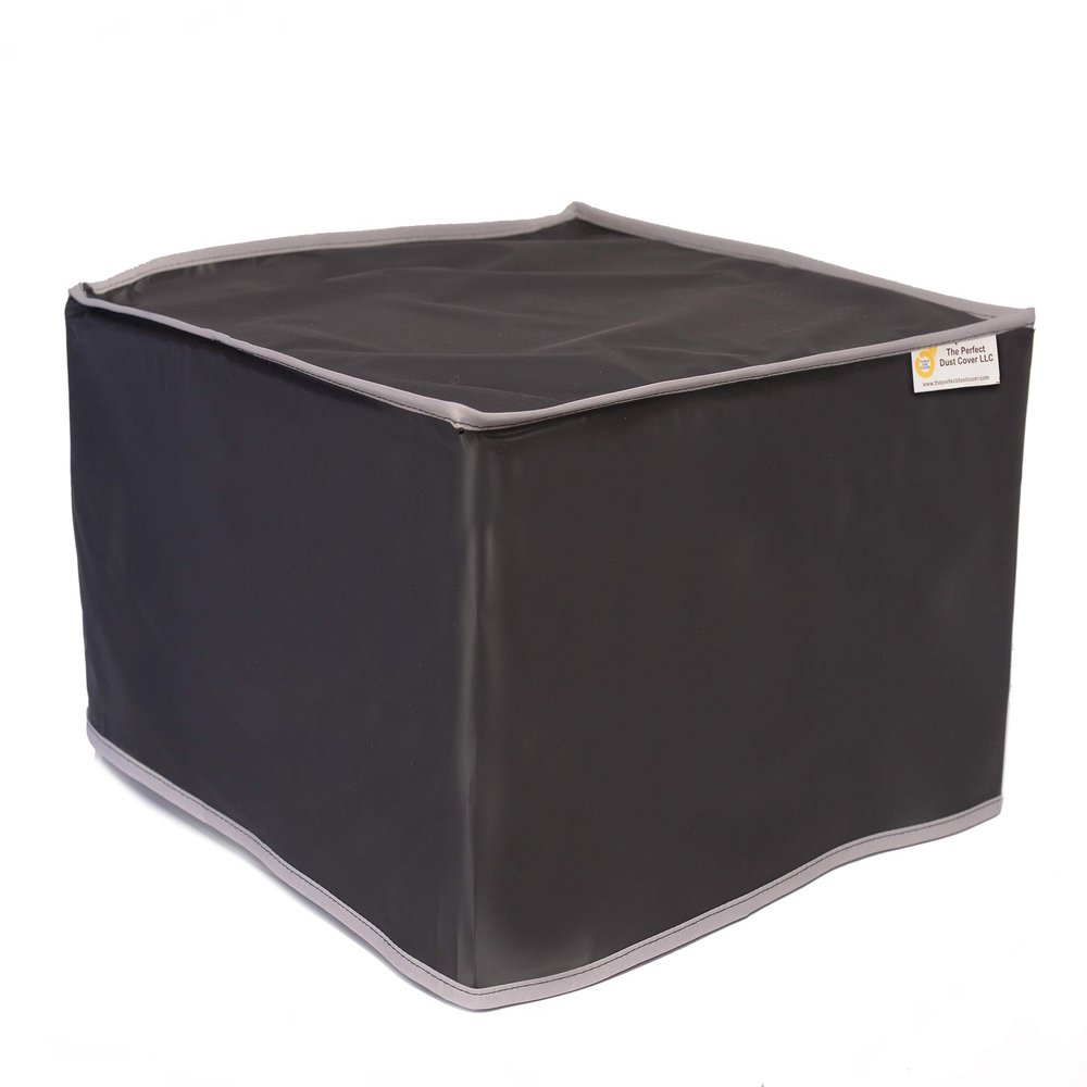 The Perfect Dust Cover, Black Vinyl Cover for HP OfficeJet Pro 8725 All-in-One Wireless Printer, Anti Static and Waterproof Cover Dimensions 19.7''W x 17.7''D x 13.5''H by The Perfect Dust Cover LLC