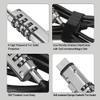 Laptop Cable Locks Combination Cable Lock 4 Digital Password Security Anti Theft Lock for USB Devices Equipment Notebook Computer view 3