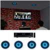 Rockville SINGMIX 5 V2 Karaoke Amplifier Bundle with HC65B-LED Speaker Pair view 1