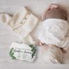 LifeSong Milestones Personalized Birth Announcement Wall Decor for Boys and Girls Nursery or Bedroom Hanging Rope Sign Assortment 1-8 x 12 (Boy Joy and Love) view 2
