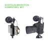 DigiPower Professional High Performance Cardioid Compact Shotgun Microphone w/Deadcat Wind Protector for Mirrorless Cameras, DSLRs, and Smartphones view 3
