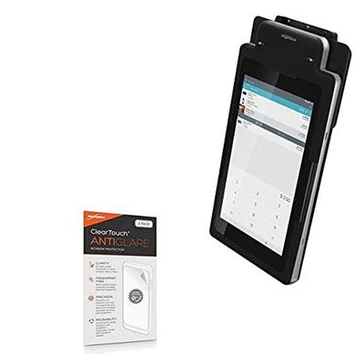 BoxWave Screen Protector Compatible with Ingenico Moby M70 Tablet - ClearTouch Anti-Glare (2-Pack), Anti-Fingerprint Matte Film Skin