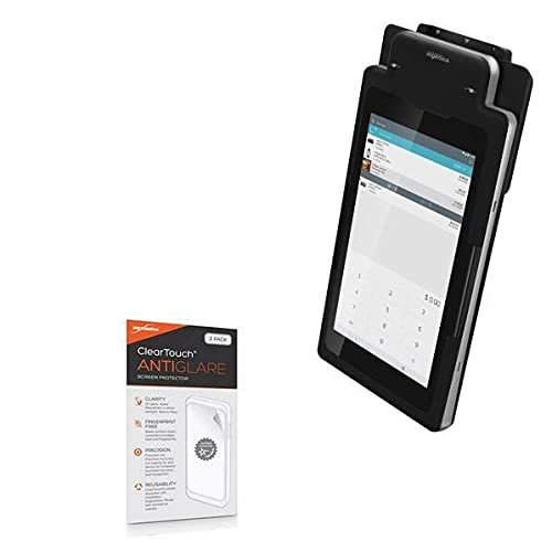 BoxWave Screen Protector Compatible with Ingenico Moby M70 Tablet - ClearTouch Anti-Glare (2-Pack), Anti-Fingerprint Matte Film Skin