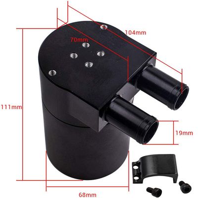 Compatible with Oil Catch Can Tank 500ml Fit BMW Sedan Touring Coupe 135i 335i 535i N54 Engine
