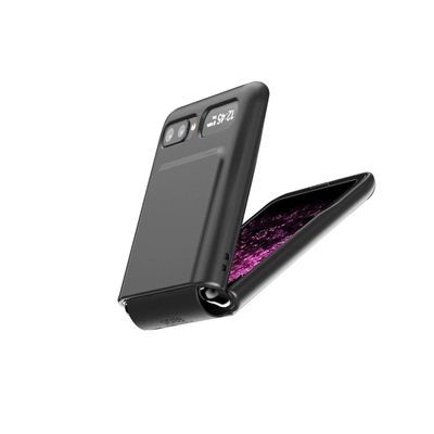 arararee Galaxy Z Flip 5G Case, Aero Flex AR18710GZF Case, Galaxy Zet Flip Cover, Folding Smartphone, Hinge Protection, Strap Hole, Drop Prevention, Back Cover Type, Official Samsung Product, Black