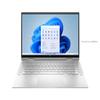 HP Envy X360 2-in-1 15.6" FHD Touch-Screen Laptop | 11th Generation Intel Core i7-1195G7 | Backlit Keyboard | Fingerprint | Windows 11 Home (Silver, 16GB RAM | 512GB SSD) view 2