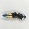 Personalized Laser Engraved Pocket Knife, Fathers Day, Groomsmen Gift, Graduation Gifts, Gifts for Men Free Engraving. (Flag) view 3
