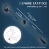 [5-Pack] ProMaxPower 1.5-Wire G-Shape Swivel Earpiece with PTT Mic Compatible with Motorola Two-Way Radios XPR3000, XPR3300e, XPR3500e, DP2600, DEP550, MTP3550, XiR-E8600, XiR-P6628 view 2