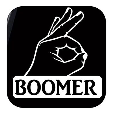 OK Boomer Decal Sticker TP 1185 Vinyl 6" Gen z Meme Baby