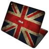 LidStyles Vinyl Protection Skin Kit Decal Sticker Compatible with ASUS Chromebook C300 (British Flag) view 1
