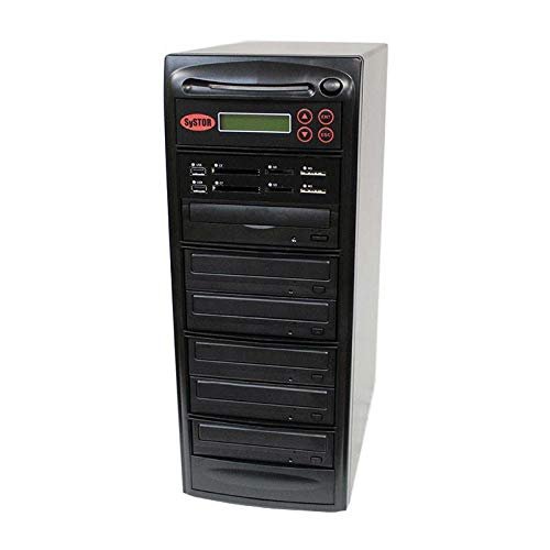 Systor Blu-ray BDXL Multi-Media Center Plus - Flash Memory Drive (USB/SD/CF/MS/MMC) & Disc Backup + 1-5 CD DVD BD Duplicator (PMBC-P-BD-05)