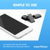 CarbonKlean SmartKlear Smart Phone Screen Cleaner - Compatible with iPhones, Androids, and More - with Carbon Microfiber Tech - Black Rubber and Silver Metallic - 1 Count view 4