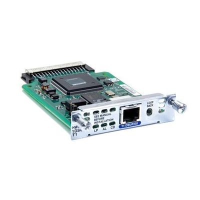 Cisco HWIC-1DSU-T1 1-Port T1/Fractional T1 DSU/CSU WAN