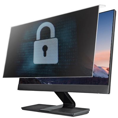 JCSKY 17-32 inch Privacy Screen Filter - Acrylic Material Hanging Tupe Computer Film Anti-Blue Light, Simplest and Most Effective Anti-Peep,27in(659396mm)