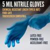 Cestus 5 Mil Nitrile Gloves Large, Box of 100, Disposable Latex Free, Mechanic Gloves, Cleaning Gloves, Guantes Desechables (Box of 100, Large) view 2