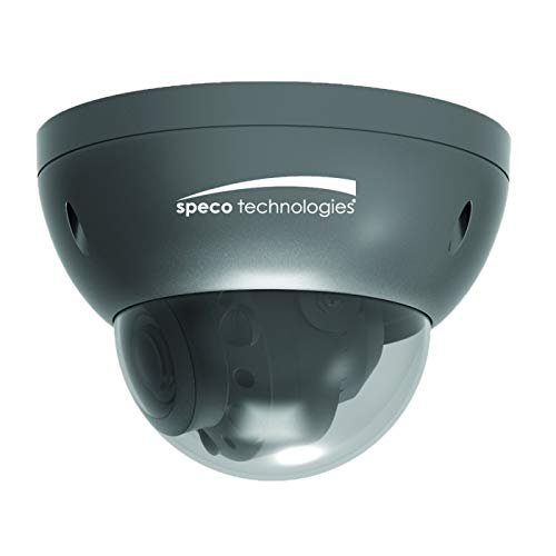 Speco Technologies O2ID21M 2 Megapixel Intensifier IP Outdoor Dome Camera, 2.8-12mm Lens, Dark Grey Housing