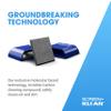 CarbonKlean ScreenKlean Tablet Screen Cleaner - Compatible with iPad, Android & Amazon Tablet - with Carbon Microfiber Tech - Injected Blue - 1 Count view 3