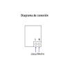 2 Port USB 1.5 modules, line Spanish, color white view 4