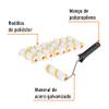 Kit 9 parts mini rollers 4 'and 1 maneral view 2