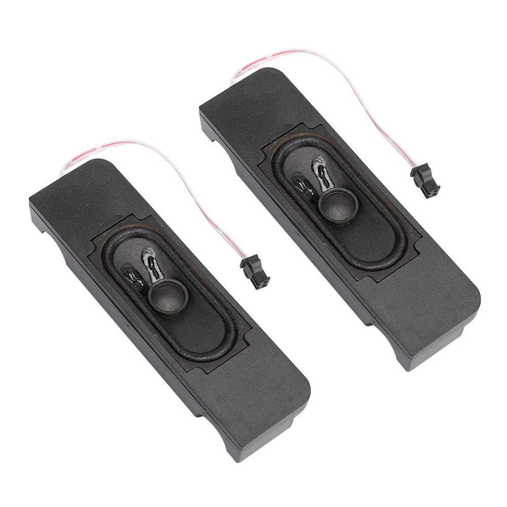 8 Ohm 10W Full Range Speaker, Long Box HiFi Subwoofer 40mm Dual Magnetic DIY Audio Loudspeaker Horn Subwoofer for TV, LCD Monitor, PC, Home Audio Stereo