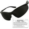grinderPUNCH Full Lens Magnification Safety Glasses with Black Frame | Clear Lens | | Magnifying Reading Eyewear (Tinted +2.00 Diopter) view 3