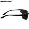 grinderPUNCH Full Lens Magnification Safety Glasses with Black Frame | Clear Lens | | Magnifying Reading Eyewear (Tinted +1.50 Diopter) view 4