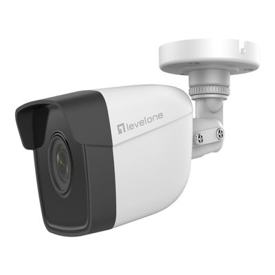 LevelOne Fixed IP Network Camera IPCam 2 Megapixel, H.265, IR LEDs for Night Observation up to 30 m, IP66, Indoor/Outdoor