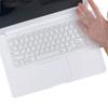14.48" x 5.2" Universal Keyboard Cover Skin Design for 15.6"-17.3" Laptop Notebook with Numeric Keypad Keyboard, Ultra Thin Silicone Waterproof Keyboard Cover Protector-Clear view 1