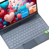 13.3" 13.5" 14" Universal Laptop Keyboard Cover Skin (12.48" x 5.2") for 13.3"-14" Laptop Notebook (Without Numeric Keypad Keyboard), Ultra Thin Silicone Waterproof Keyboard Cover Protector view 1