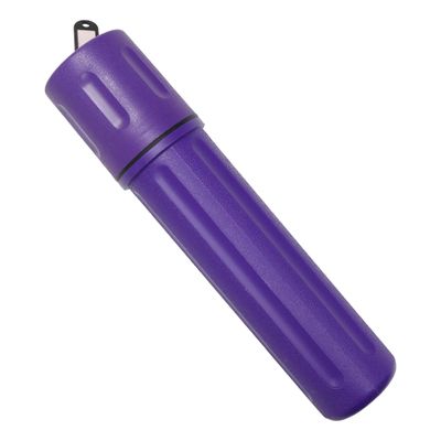 Blue Demon SMAW/Stick Welding Electrode Storage Tube, 14 inch, waterproof, airtight, made of high impact polyethylene, key tag included for easy labeling/organization, Purple