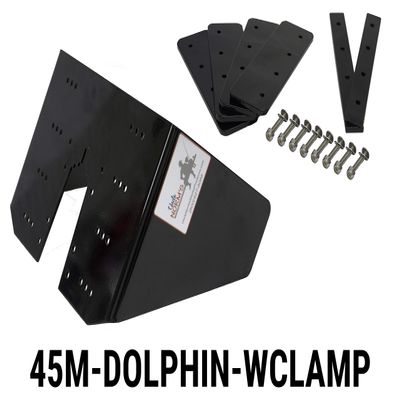 Safe Jack Dolphin Fin & No-Drill Clamp Set