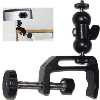 2-Be-Best Mini Projector Mount, Articulating Clamp Mount, 360 Flexible, Compatible with Projector, Camera, LED Light, 1 Year Warranty