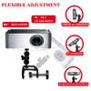 2-Be-Best Mini Projector Mount, Articulating Clamp Mount, 360 Flexible, Compatible with Projector, Camera, LED Light, 1 Year Warranty view 4