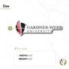 Desert Cactus Gardner-Webb University Sticker GWU Runnin' Bulldogs Vinyl Decal Laptop Water Bottle Car Scrapbook (IND 00006) view 3