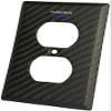 Furutech 106-D NCF Non-Magnetic Nano-Crystal Carbon-Fiber Outlet Cover view 1