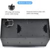 Table Recessed Power Brush Connectivity Box Outlet Power Strips with 4 AC Power + 2 RJ45CAT6 + 2 Audio 3.5mm + 1 VGA + 1 HDMI + 1 USB 3.0 (Female to Female) with 5.58ft Power Cord (Silver) view 3
