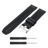 200Pcs Compatible for Garmin Approach S62 Band, Blueshaw Classic Soft Silicone Replacement Watch Band Straps for Garmin Approach S62 Watch (Black) view 2