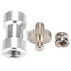 1 ,4in 3 ,8in Light Stand Adapter Metal Tripod Screw 1 ,4in Double Head Screw 3 ,8in 1 ,4in Adapter Screw for Light Stand Umbrella Camera Holder Adapter view 1