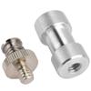 1 ,4in 3 ,8in Light Stand Adapter Metal Tripod Screw 1 ,4in Double Head Screw 3 ,8in 1 ,4in Adapter Screw for Light Stand Umbrella Camera Holder Adapter view 4