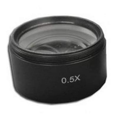 Meiji Techno MA1067, Auxiliary Lens 0.5X, W.D. 177mm (6.96") (Pack of 2 pcs)